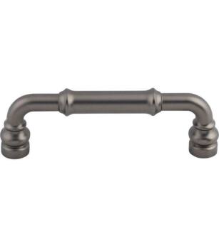 Top Knobs TK883AG Devon 3 3/4" Center to Center Zinc Alloy Brixton Pull in Ash Gray