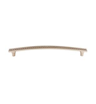 Top Knobs TK177PN Trevi 12" Center to Center Zinc Alloy Cabinet Pull in Polished Nickel