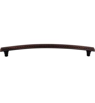 Top Knobs TK177TB Trevi 12" Center to Center Zinc Alloy Cabinet Pull in Tuscan Bronze