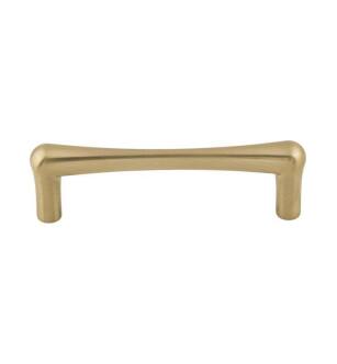 Top Knobs TK763HB Barrington 3 3/4" Center to Center Brookline Handle Cabinet Pull in Honey Bronze