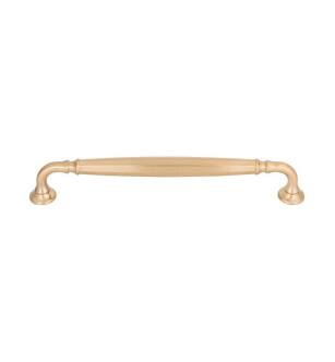 Top Knobs TK1054HB Grace 7 5/8" Center to Center Zinc Alloy Barrow Cabinet Pull in Honey Bronze