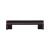 Top Knobs TK55TB Sanctuary 3 1/2" Center to Center Zinc Alloy Flat Rail Pull in Tuscan Bronze