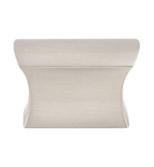 Top Knobs TK551BSN Mercer 1 1/2" Zinc Alloy Rectangular Shaped Glacier Cabinet Knob in Brushed Satin Nickel