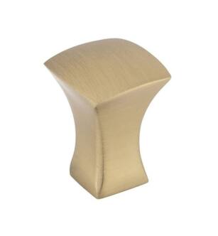 Top Knobs TK550HB Mercer 3/4" Zinc Alloy Square Shaped Glacier Cabinet Knob in Honey Bronze