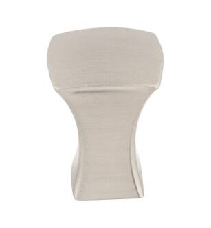 Top Knobs TK550BSN Mercer 3/4" Zinc Alloy Square Shaped Glacier Cabinet Knob in Brushed Satin Nickel