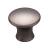 Top Knobs TK592AG Mercer 1 3/8" Zinc Alloy Round Shaped Oculus Cabinet Knob in Ash Gray