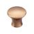 Top Knobs TK591HB Mercer 1 1/8" Zinc Alloy Round Shaped Oculus Cabinet Knob in Honey Bronze