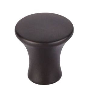 Top Knobs TK590SAB Mercer 7/8" Zinc Alloy Round Shaped Oculus Cabinet Knob in Sable