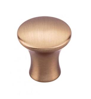 Top Knobs TK590HB Mercer 7/8" Zinc Alloy Round Shaped Oculus Cabinet Knob in Honey Bronze