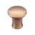 Top Knobs TK590HB Mercer 7/8" Zinc Alloy Round Shaped Oculus Cabinet Knob in Honey Bronze