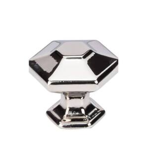 Top Knobs TK713PN Transcend 1 1/4" Zinc Alloy Geometric Shaped Spectrum Cabinet Knob in Polished Nickel