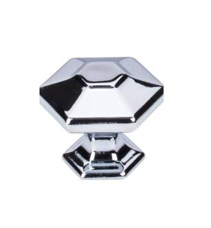 Top Knobs TK713PC Transcend 1 1/4" Zinc Alloy Geometric Shaped Spectrum Cabinet Knob in Polished Chrome