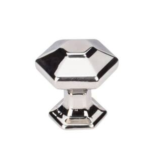 Top Knobs TK711PN Transcend 1" Zinc Alloy Geometric Shaped Spectrum Cabinet Knob in Polished Nickel