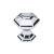 Top Knobs TK711PC Transcend 1" Zinc Alloy Geometric Shaped Spectrum Cabinet Knob in Polished Chrome