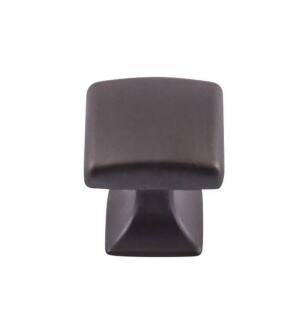Top Knobs TK721SAB Transcend 1 1/8" Zinc Alloy Square Shaped Contour Cabinet Knob in Sable