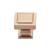 Top Knobs TK702HB Transcend 1 1/4" Zinc Alloy Square Shaped Ascendra Cabinet Knob in Honey Bronze