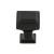 Top Knobs TK700BLK Transcend 1" Zinc Alloy Square Shaped Ascendra Cabinet Knob in Flat Black