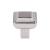 Top Knobs TK671PN Transcend 1 1/8" Zinc Alloy Square Shaped Podium Cabinet Knob in Polished Nickel