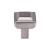 Top Knobs TK670BSN Transcend 1" Zinc Alloy Square Shaped Podium Cabinet Knob in Brushed Satin Nickel