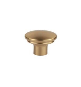 Top Knobs TK3051HB Ellis 1 3/8" Zinc Alloy Oval Shape Julian Cabinet Knob in Honey Bronze