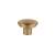 Top Knobs TK3051HB Ellis 1 3/8" Zinc Alloy Oval Shape Julian Cabinet Knob in Honey Bronze