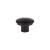 Top Knobs TK3051BLK Ellis 1 3/8" Zinc Alloy Oval Shape Julian Cabinet Knob in Flat Black