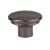 Top Knobs TK3051AG Ellis 1 3/8" Zinc Alloy Oval Shape Julian Cabinet Knob in Ash Gray