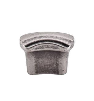 Top Knobs TK220PTA Victoria Falls 1 1/2" Zinc Alloy Rectangular Shaped Victoria Falls Cabinet Knob in Pewter Antique