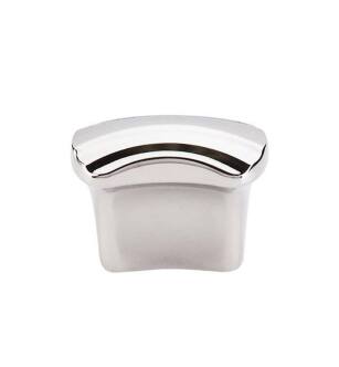 Top Knobs TK220PN Victoria Falls 1 1/2" Zinc Alloy Rectangular Shaped Victoria Falls Cabinet Knob in Polished Nickel