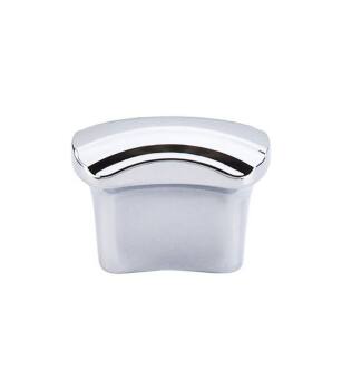 Top Knobs TK220PC Victoria Falls 1 1/2" Zinc Alloy Rectangular Shaped Victoria Falls Cabinet Knob in Polished Chrome