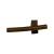 Top Knobs TK85GBZ Sanctuary 3" Zinc Alloy Slanted Long Left Hand Cabinet Knob in Oil Rubbed Bronzecloned