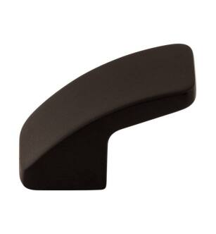 Top Knobs TK52ORB Sanctuary 1 1/4" Zinc Alloy Designer Shaped Thumb Cabinet Knob in Oil Rubbed Bronze