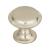 Top Knobs TK1050BSN Grace 1 1/4" Zinc Alloy Mushroom Shaped Barrow Cabinet Knob in Brushed Satin Nickel