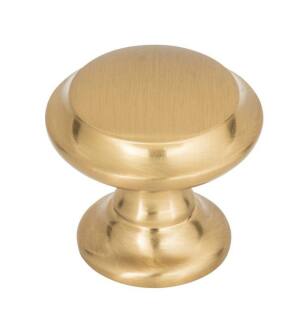 Top Knobs TK1050HB Grace 1 1/4" Zinc Alloy Mushroom Shaped Barrow Cabinet Knob in Honey Bronze