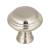 Top Knobs TK1020BSN Grace 1 1/4" Zinc Alloy Mushroom Shaped Henderson Cabinet Knob in Brushed Satin Nickel