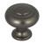 Top Knobs TK1000PC Grace 1 1/4" Zinc Alloy Mushroom Shaped Kent Cabinet Knob in Polished Chrome