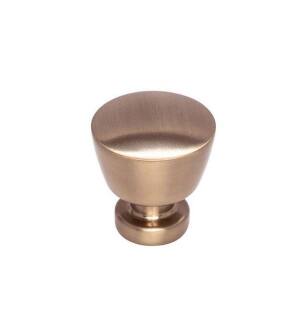Top Knobs TK960HB Lynwood 1 1/8" Zinc Alloy Cone Shaped Allendale Cabinet Knob in Honey Bronze