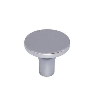 Top Knobs TK913PC Lynwood 1 1/4" Zinc Alloy Mushroom Shaped Marion Cabinet Knob in Polished Chrome