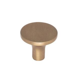 Top Knobs TK913HB Lynwood 1 1/4" Zinc Alloy Mushroom Shaped Marion Cabinet Knob in Honey Bronze