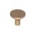 Top Knobs TK913HB Lynwood 1 1/4" Zinc Alloy Mushroom Shaped Marion Cabinet Knob in Honey Bronze