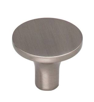Top Knobs TK913BSN Lynwood 1 1/4" Zinc Alloy Mushroom Shaped Marion Cabinet Knob in Brushed Satin Nickel