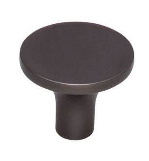 Top Knobs TK913AG Lynwood 1 1/4" Zinc Alloy Mushroom Shaped Marion Cabinet Knob in Ash Gray