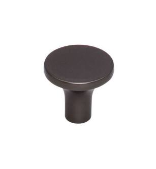 Top Knobs TK912AG Lynwood 1 1/8" Zinc Alloy Mushroom Shaped Marion Cabinet Knob in Ash Gray
