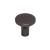 Top Knobs TK912AG Lynwood 1 1/8" Zinc Alloy Mushroom Shaped Marion Cabinet Knob in Ash Gray