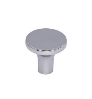 Top Knobs TK912PC Lynwood 1 1/8" Zinc Alloy Mushroom Shaped Marion Cabinet Knob in Polished Chrome