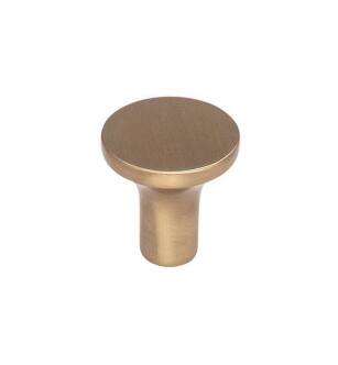 Top Knobs TK911HB Lynwood 1" Zinc Alloy Mushroom Shaped Marion Cabinet Knob in Honey Bronze