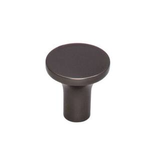 Top Knobs TK911AG Lynwood 1" Zinc Alloy Mushroom Shaped Marion Cabinet Knob in Ash Gray