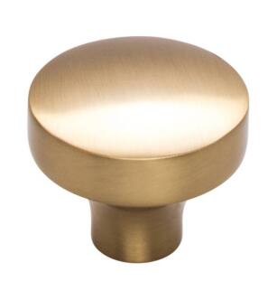 Top Knobs TK902HB Lynwood 1 1/2" Zinc Alloy Mushroom Shaped Kinney Cabinet Knob in Honey Bronze