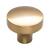 Top Knobs TK902HB Lynwood 1 1/2" Zinc Alloy Mushroom Shaped Kinney Cabinet Knob in Honey Bronze