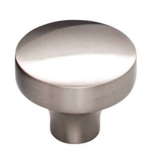 Top Knobs TK902BSN Lynwood 1 1/2" Zinc Alloy Mushroom Shaped Kinney Cabinet Knob in Brushed Satin Nickel
